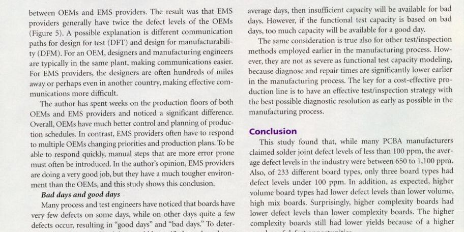 Billions of Solder Joints