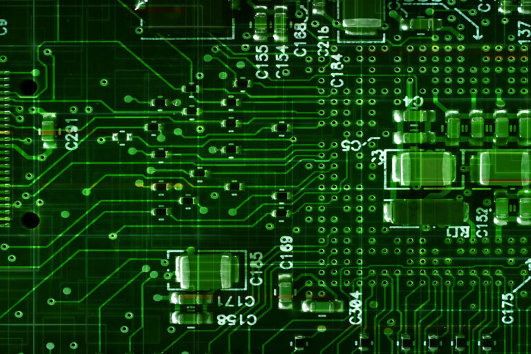 green printed circuit board SMT & SPI - Automated AOI