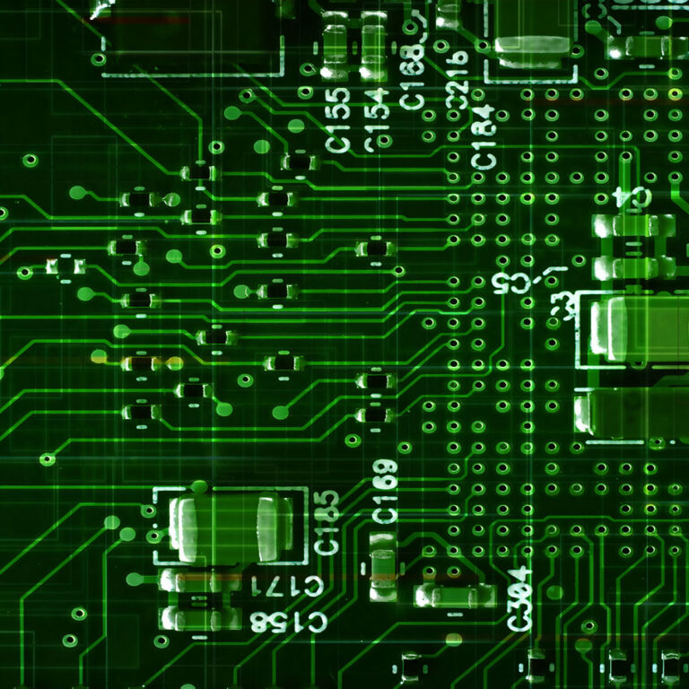 green printed circuit board SMT & SPI - Automated AOI